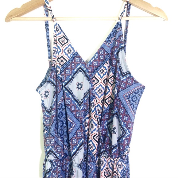 Guess Jumpsuit in Blue Pattern - Picture 3 of 7